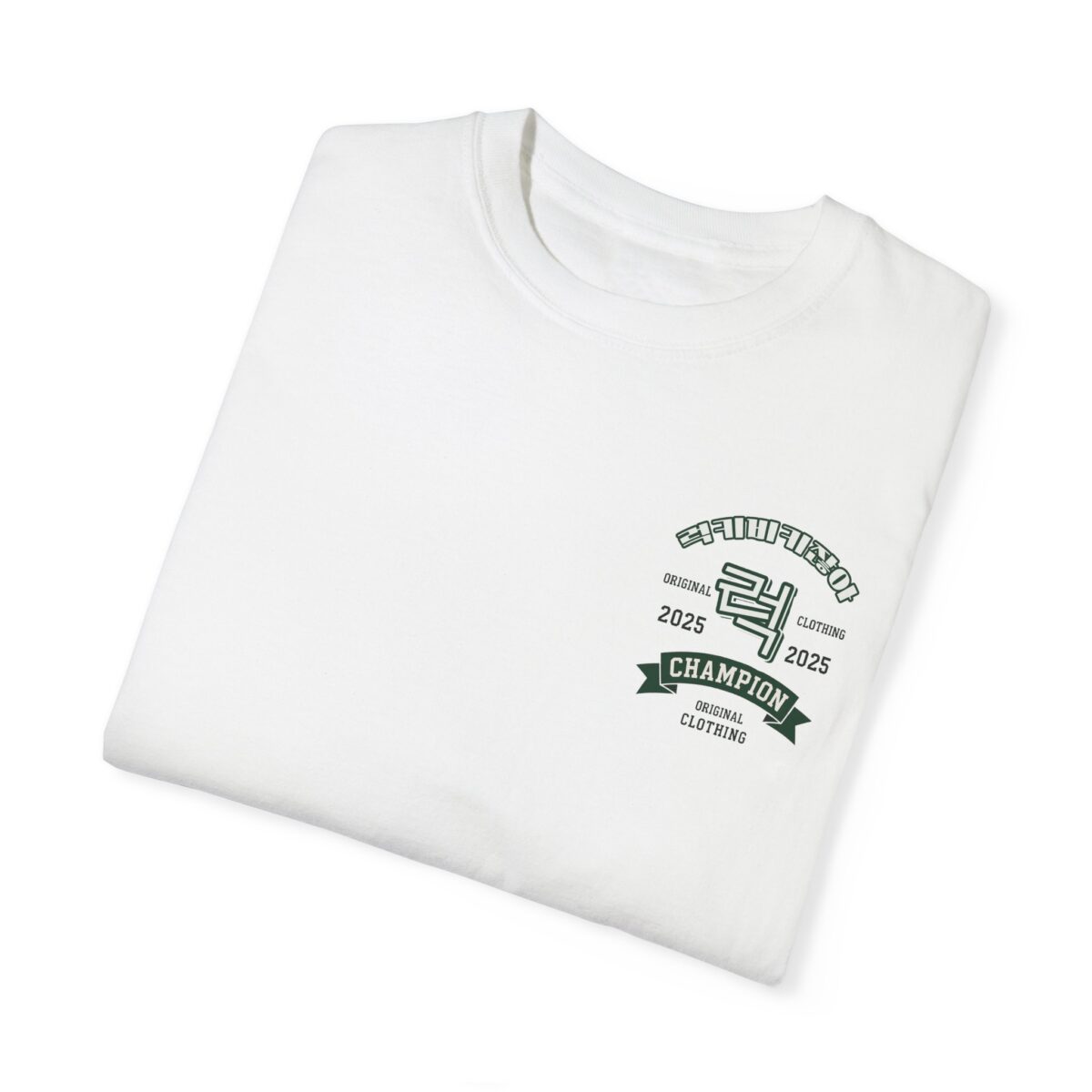 Champion 2025 Unisex Garment-Dyed T-Shirt - Vintage Style Sportswear - Image 3