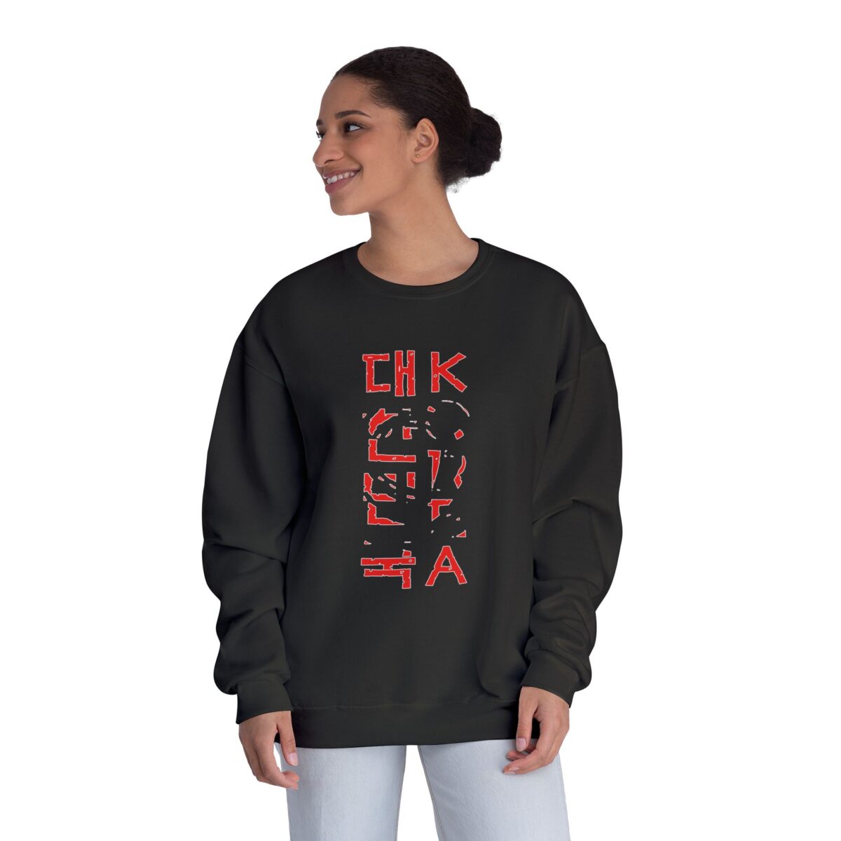 Korea Unisex NuBlend® Crewneck Sweatshirt - Image 4