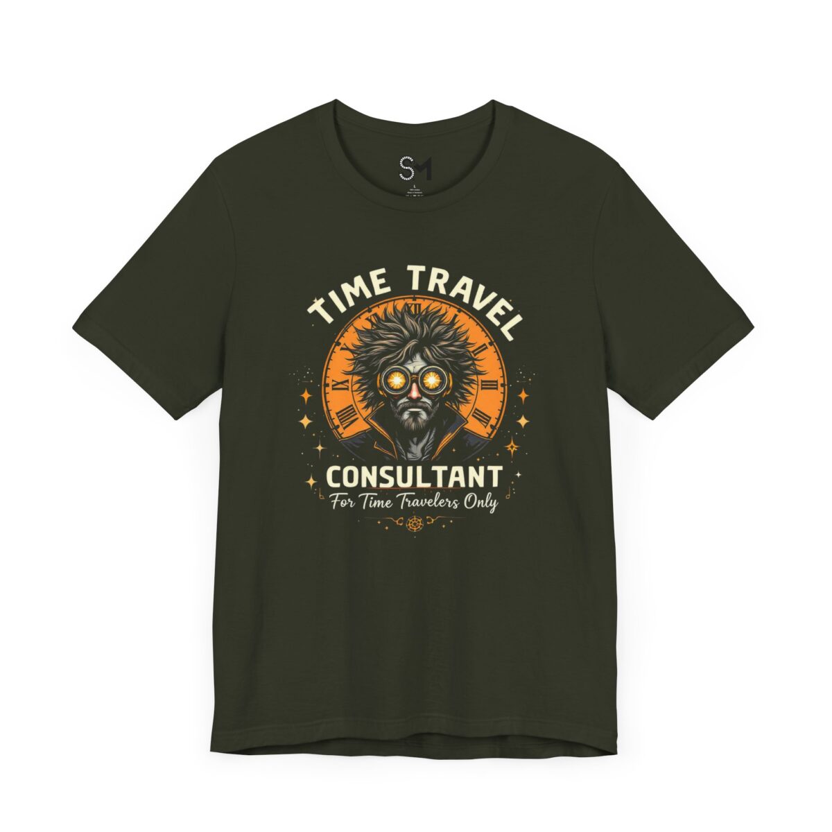 TIME TRAVEL CONSULTANT Unisex Jersey Short Sleeve Tee - Image 15