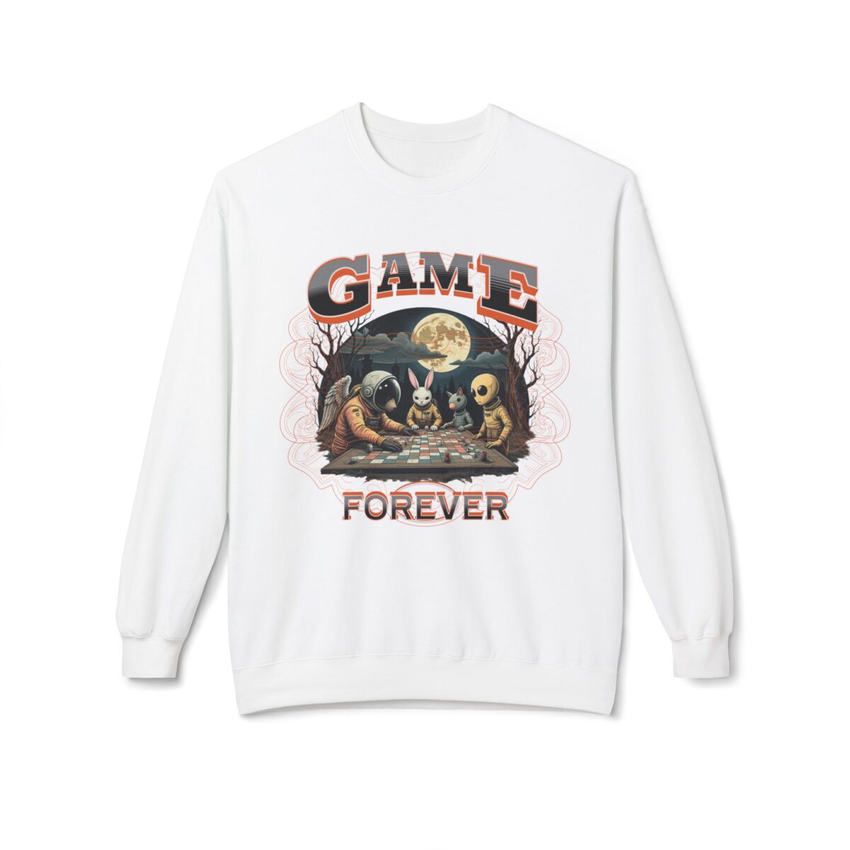 Game forever Unisex Midweight Softstyle Fleece Crewneck Sweatshirt