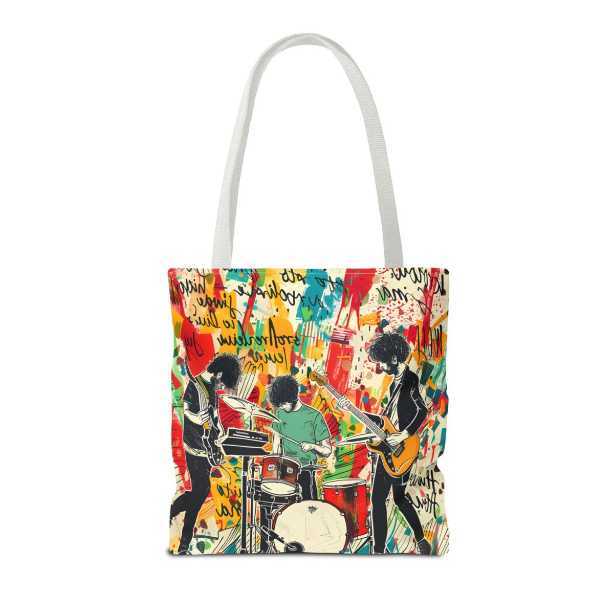 Rock Band Tote Bag (AOP) - Image 30