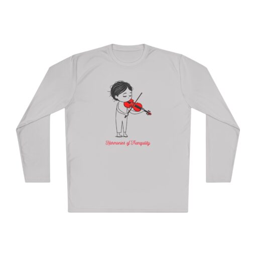 Melodies of peace Unisex Lightweight Long Sleeve Tee - Image 5