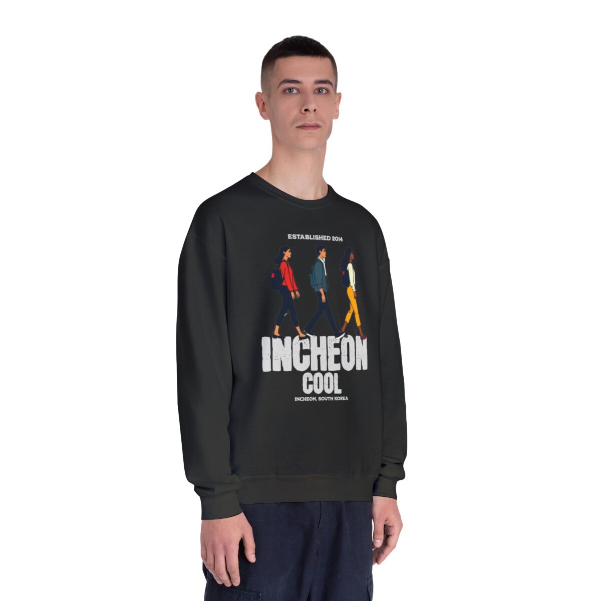 Incheon Cool Unisex NuBlend® Crewneck Sweatshirt - Image 11