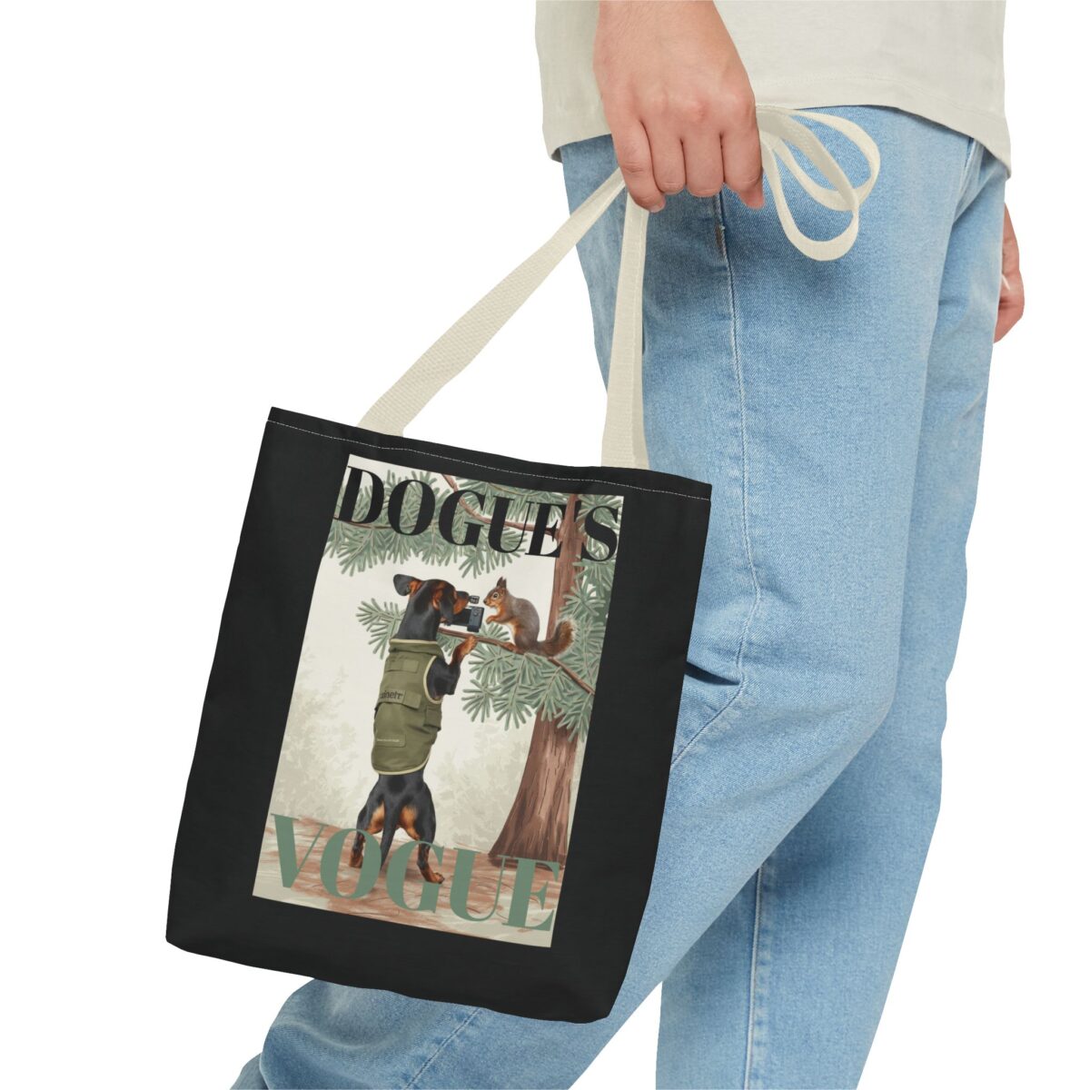 Dogue's Vogue Tote Bag (AOP) - Image 39