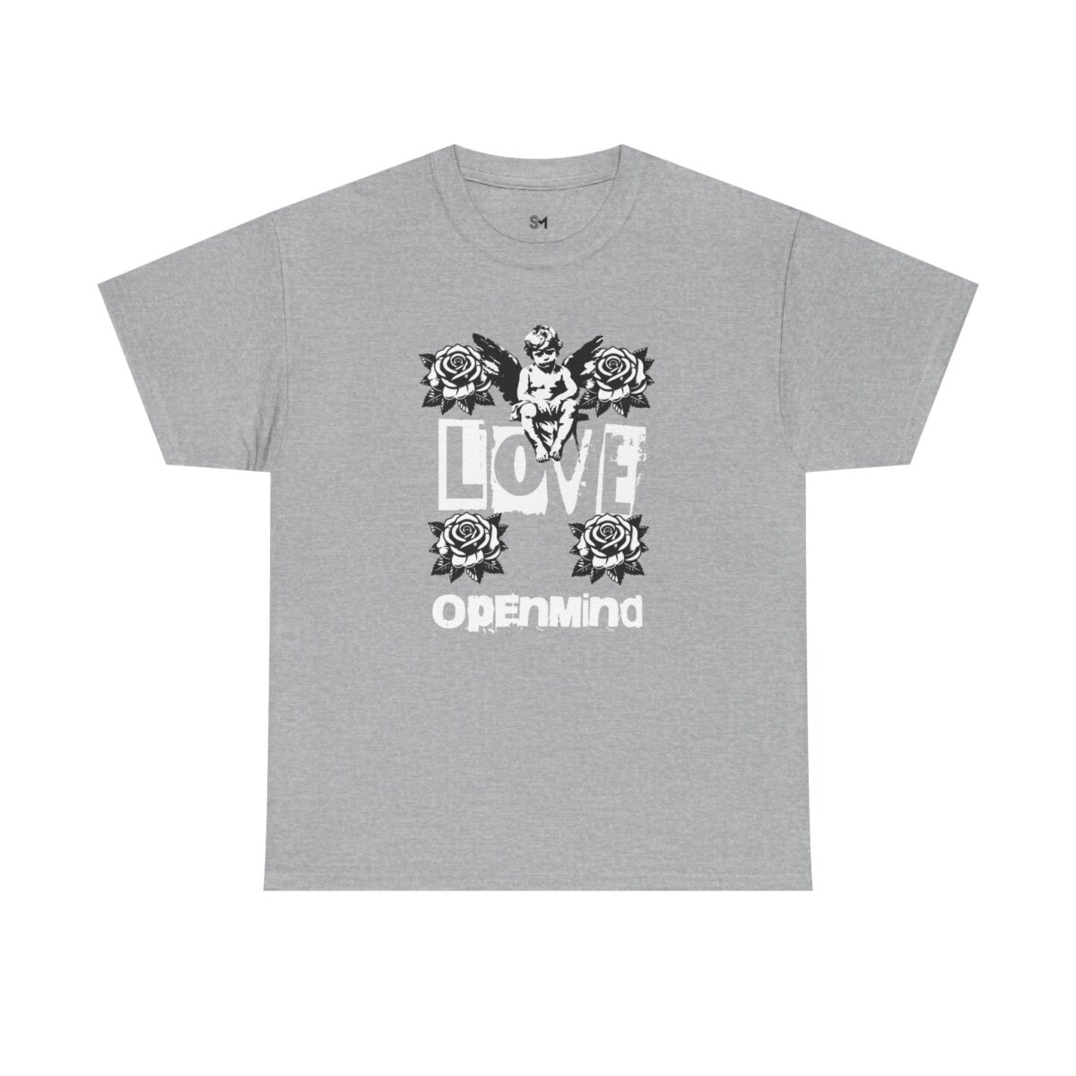 Love open mind Unisex Heavy Cotton Tee
