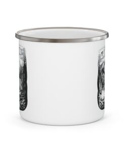 Camping is my therapy Enamel Camping Mug