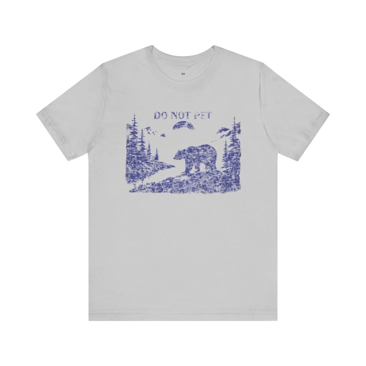Adventure Awaits Bear Tee - Do Not Pet Graphic Unisex Jersey Short Sleeve T-Shirt - Image 5