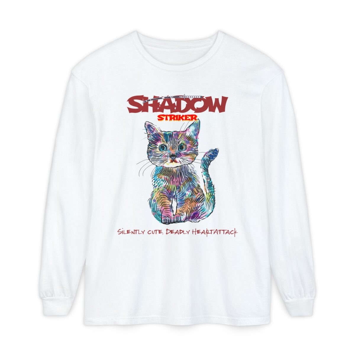 Shadow Striker Unisex Garment-dyed Long Sleeve T-Shirt