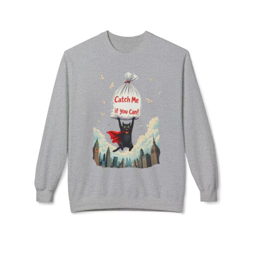 Catch me if you can Unisex Midweight Softstyle Fleece Crewneck Sweatshirt - Image 9
