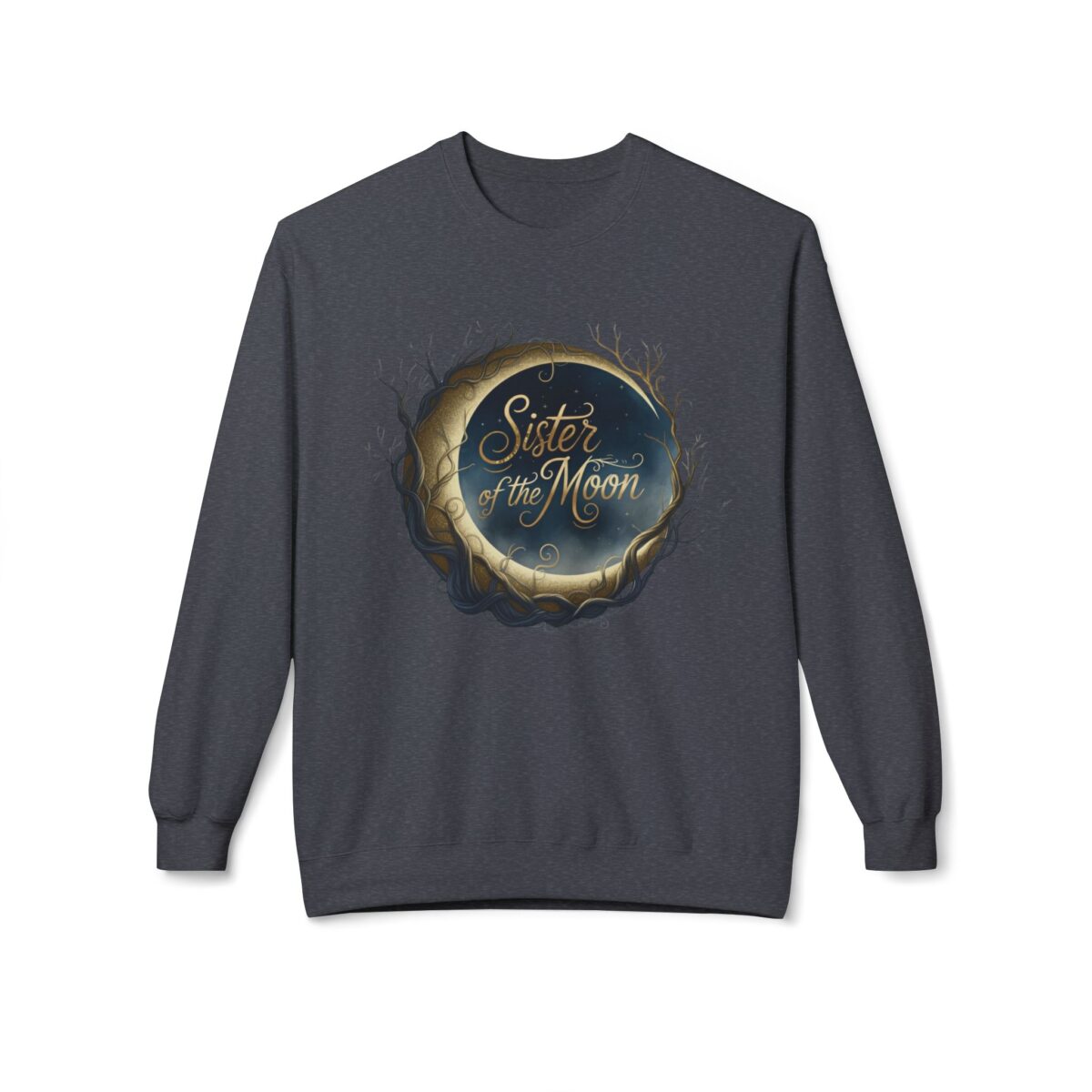 Sister of the moon Unisex Midweight Softstyle Fleece Crewneck Sweatshirt - Image 9