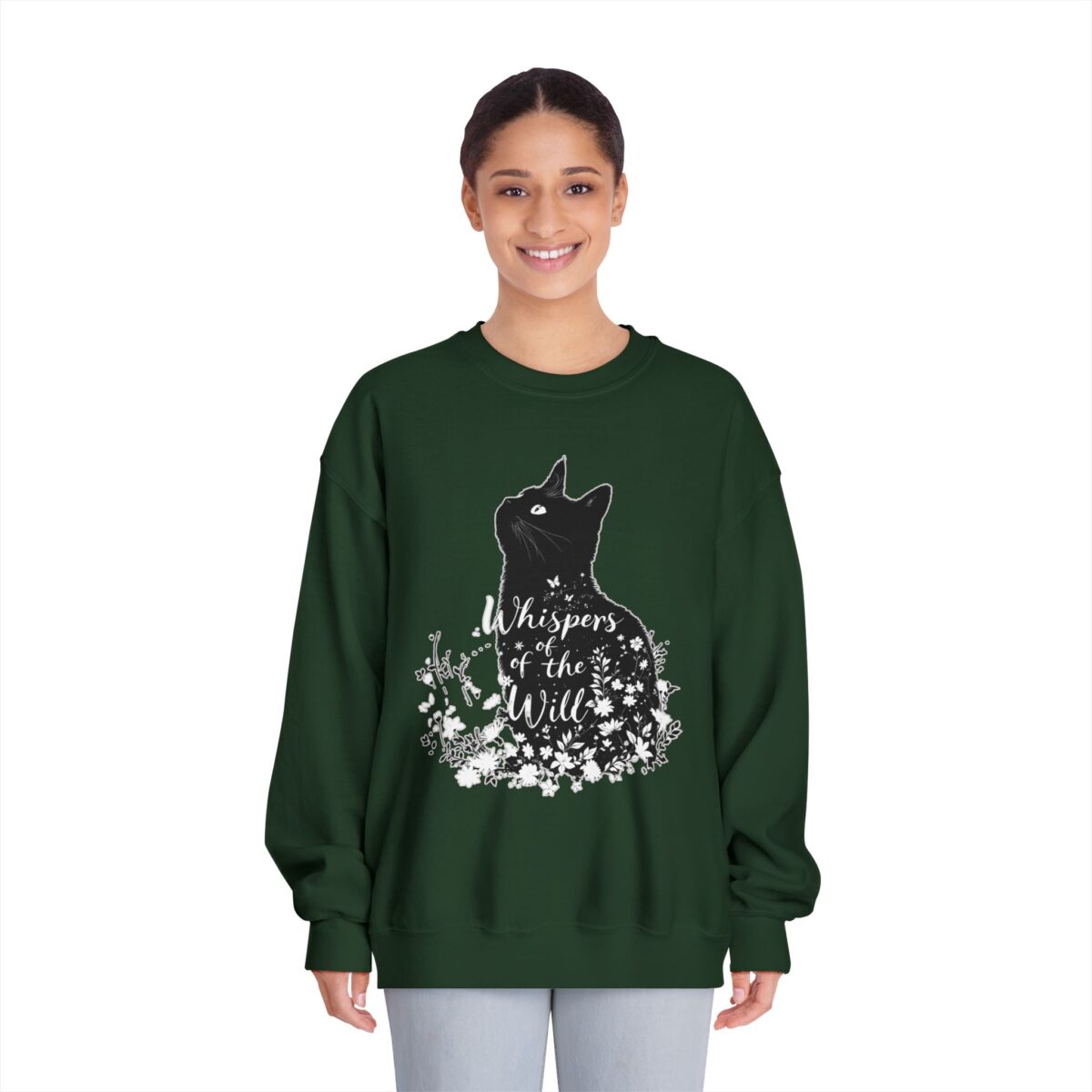 Whispers of the Wild Unisex DryBlend® Crewneck Sweatshirt - Image 11