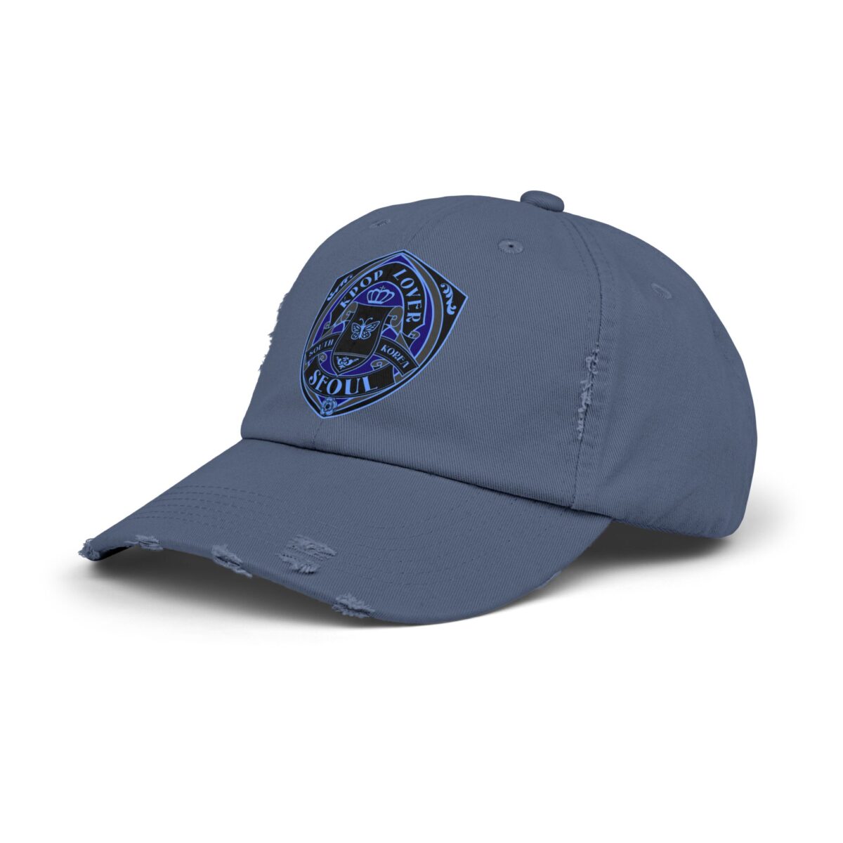 K-POP LOVER Unisex Distressed Cap - Image 10