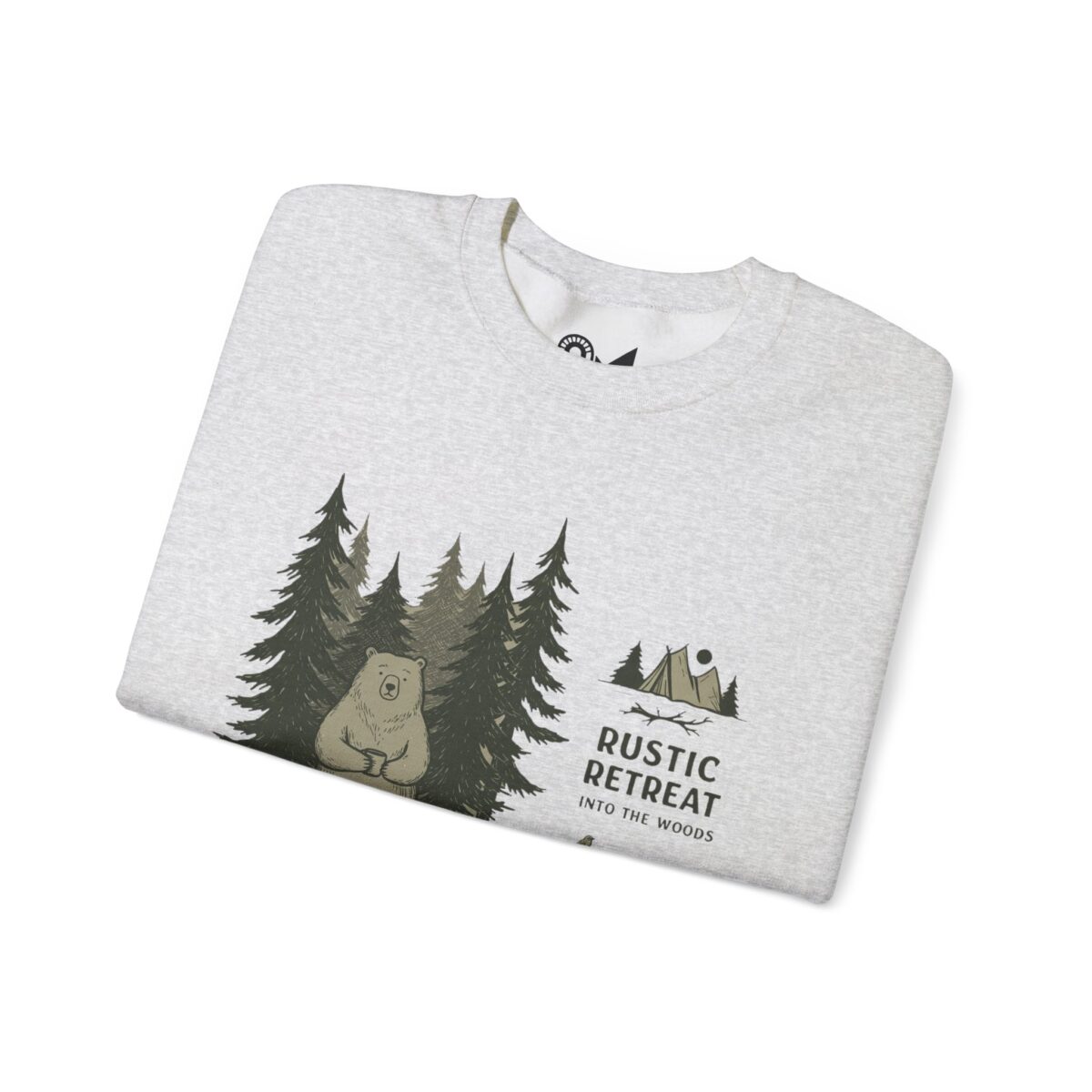 Rustic retreat Unisex Heavy Blend™ Crewneck Sweatshirt - Image 7