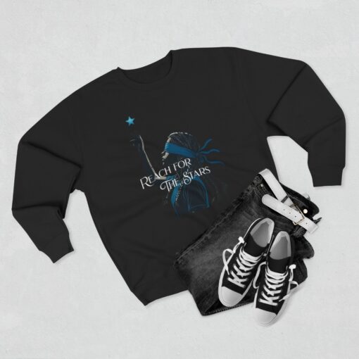 Reach for the stars Unisex Crewneck Sweatshirt - Image 7