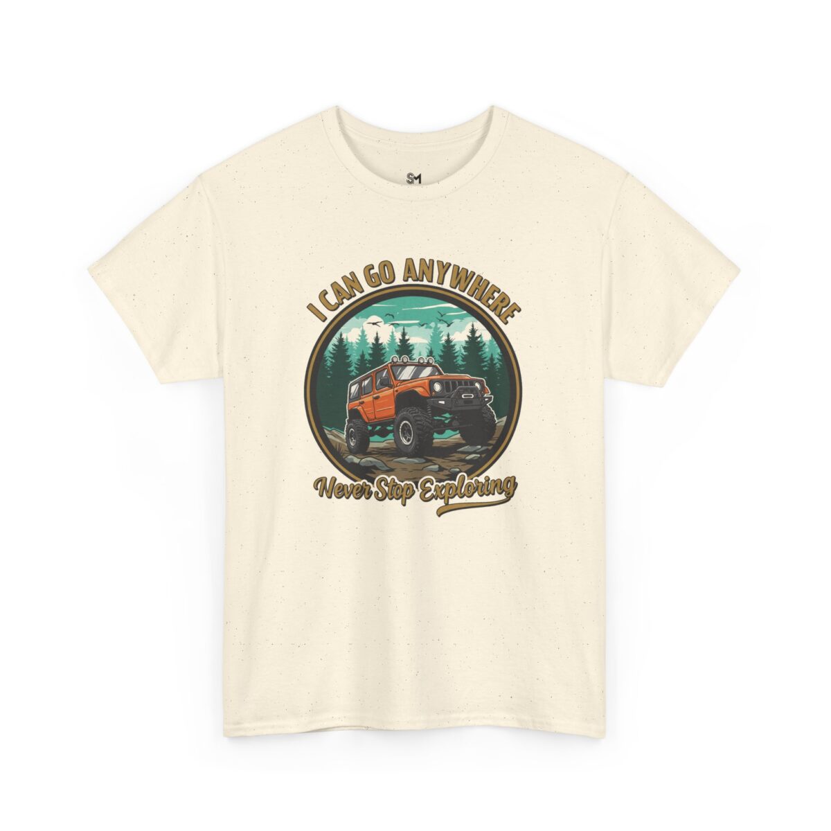 I can go anywhere Unisex Heavy Cotton Tee - Image 15