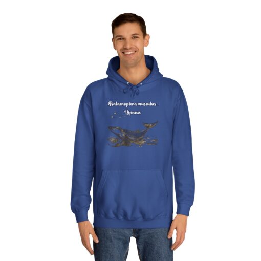 Blue Whale Unisex College Hoodie - Image 27