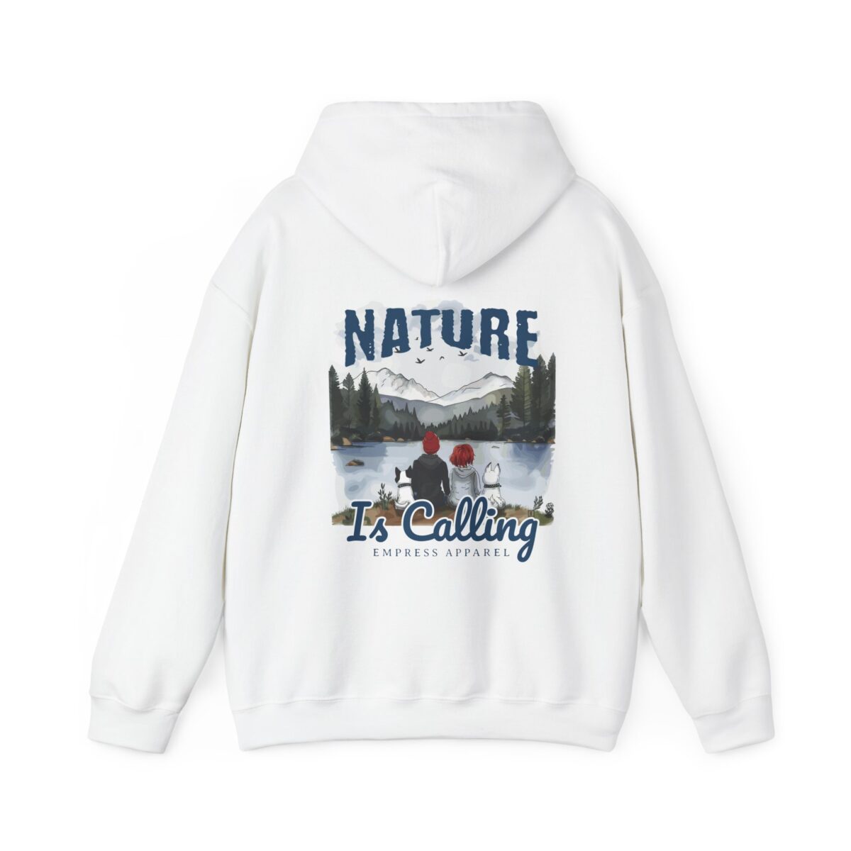 Nature is calling Unisex Heavy Blend™ Hooded Sweatshirt - Image 2
