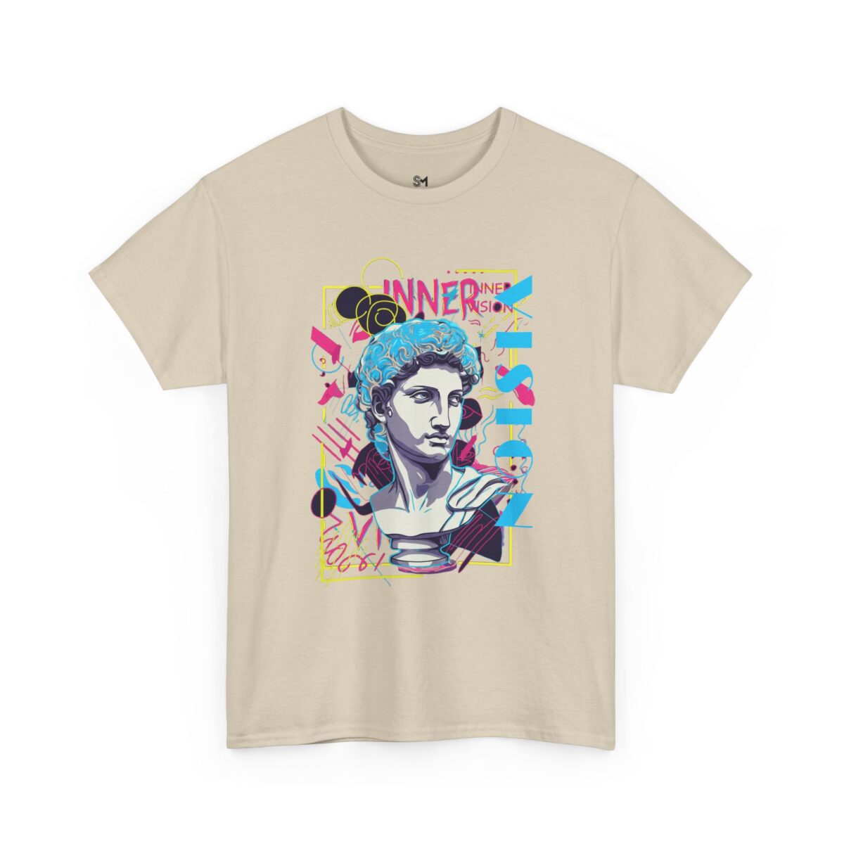 Inner vision Unisex Heavy Cotton Tee - Image 3