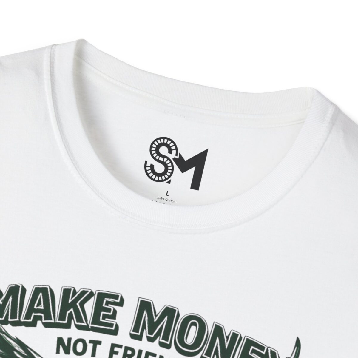 Make Money Unisex Softstyle T-Shirt - Image 3