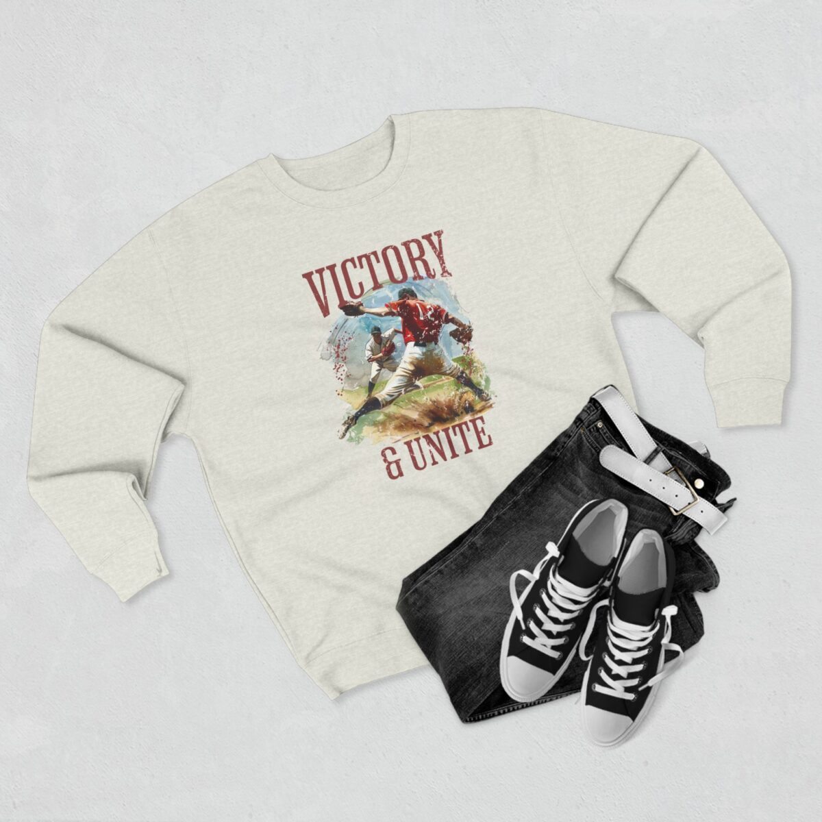 Victory & Unite Unisex Crewneck Sweatshirt - Image 15