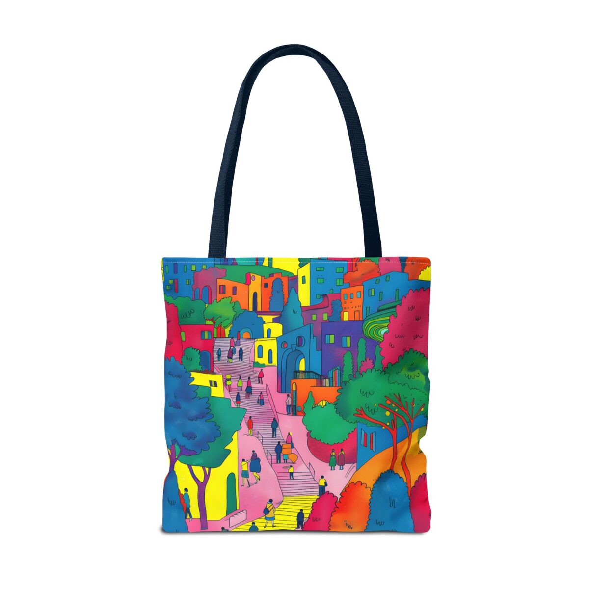 The hillside village in Korea Tote Bag (AOP) - Image 58