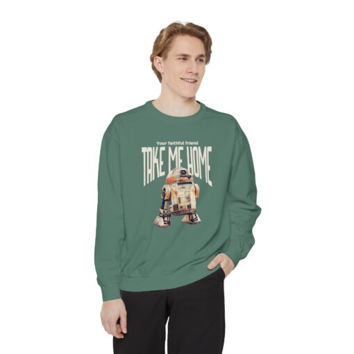Take me home Unisex Garment-Dyed Sweatshirt - Image 15