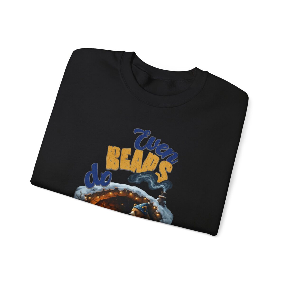Even bears do reading Unisex Heavy Blend™ Crewneck Sweatshirt - Image 7