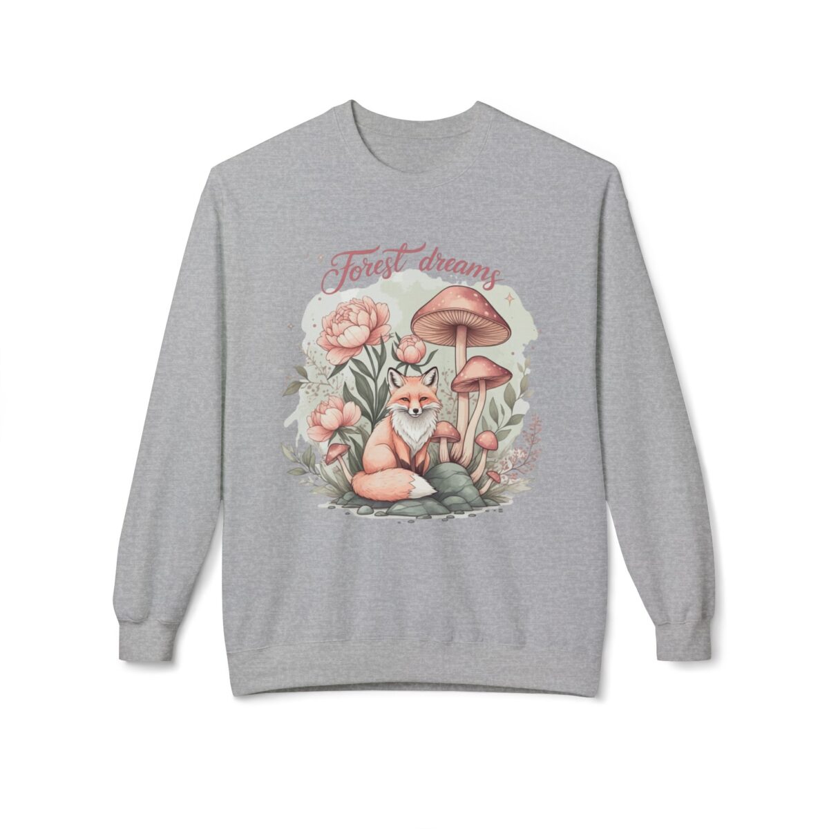 Forest dream Unisex Midweight Softstyle Fleece Crewneck Sweatshirt - Image 13