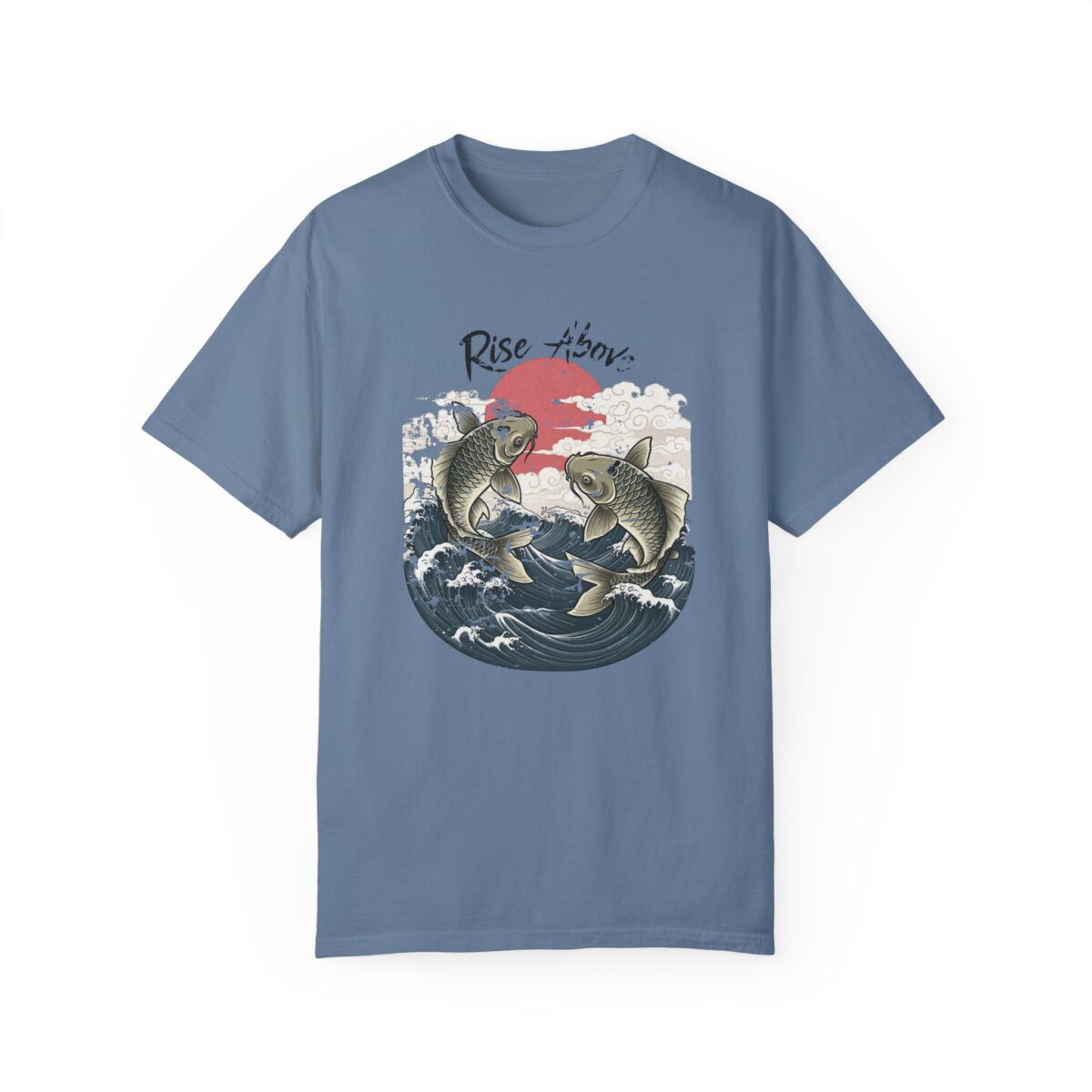 Rise above Unisex Garment-Dyed T-shirt - Image 29