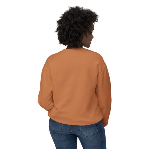 Quirky Owl's Message Unisex Lightweight Crewneck Sweatshirt - Image 4