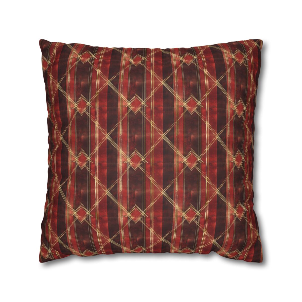 Sparkly red hues Faux Suede Square Pillowcase - Image 13