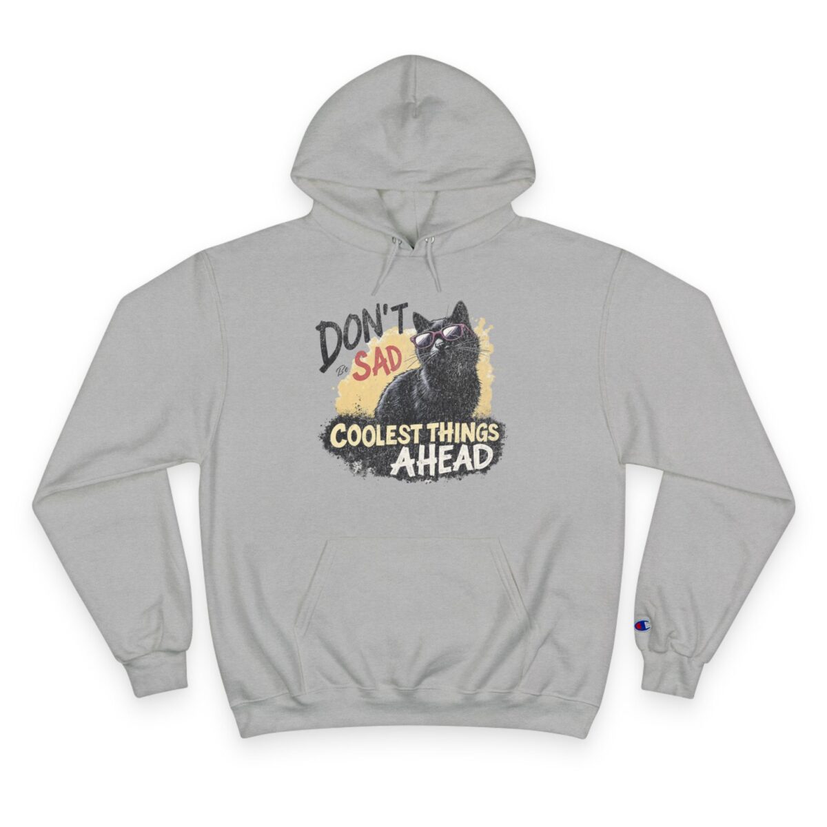 Don't be sad Champion Hoodie - Image 5