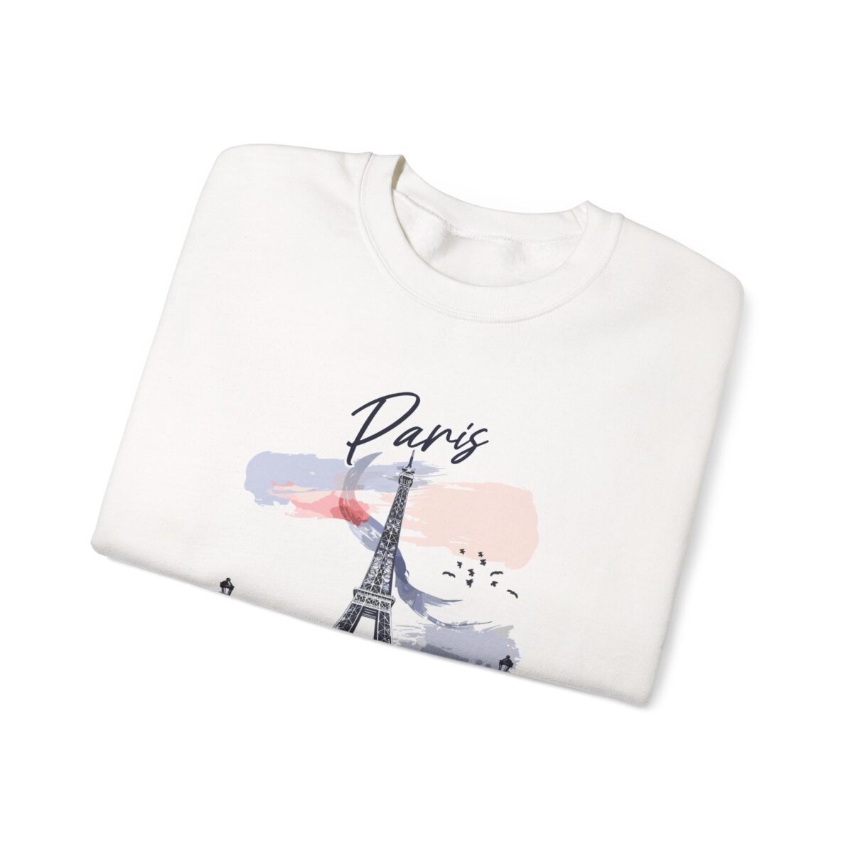 Eiffel Tower Unisex Heavy Blend™ Crewneck Sweatshirt - Image 3