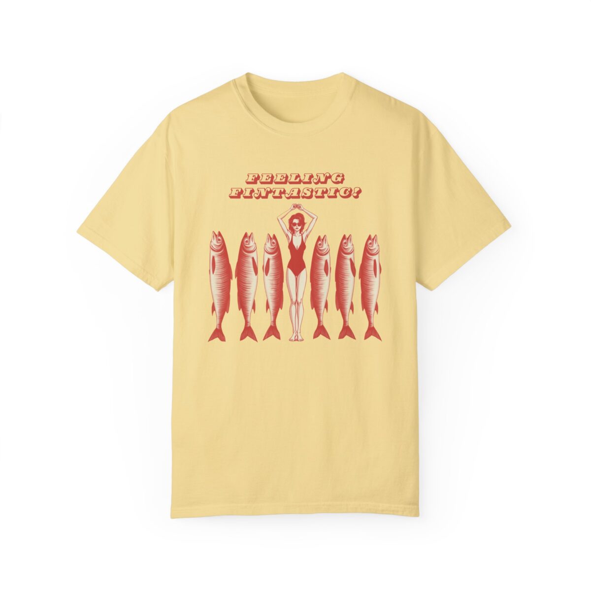Feeling Fantastic Unisex Garment-Dyed T-Shirt - Image 5