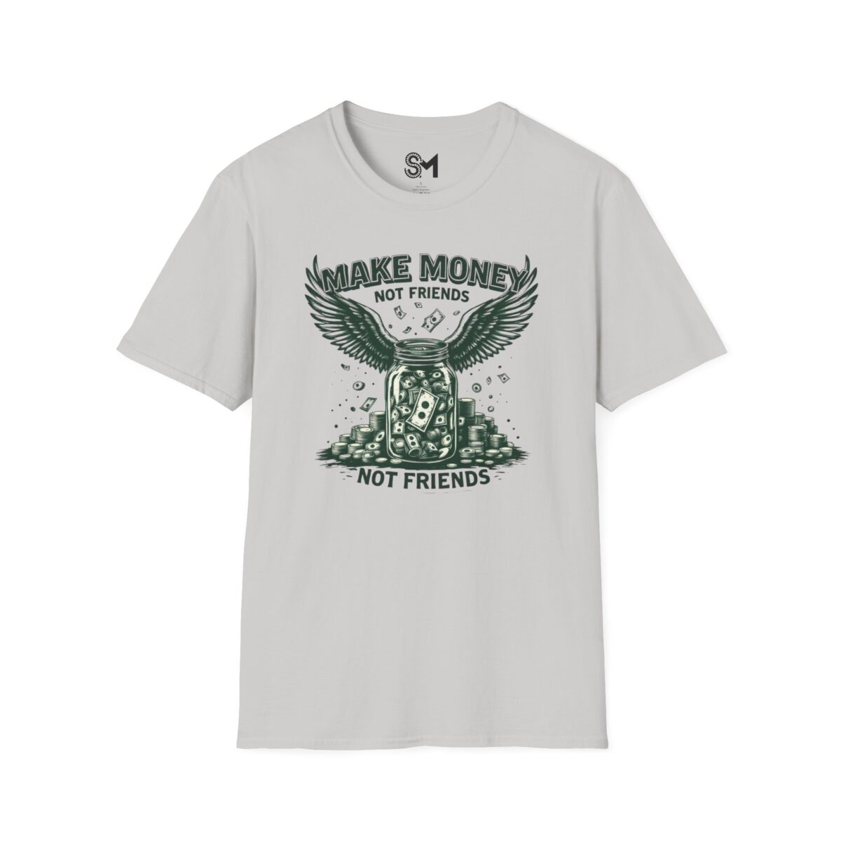 Make Money Unisex Softstyle T-Shirt - Image 9