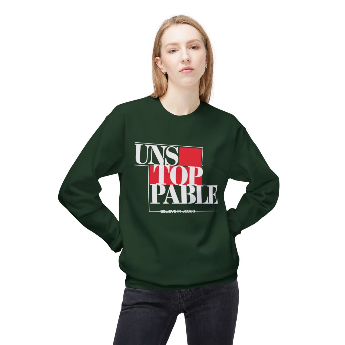 Unstoppable Unisex Midweight Softstyle Fleece Crewneck Sweatshirt - Image 15