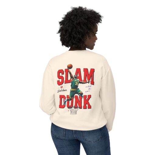 Slam Dunk Unisex Lightweight Crewneck Sweatshirt - Image 8