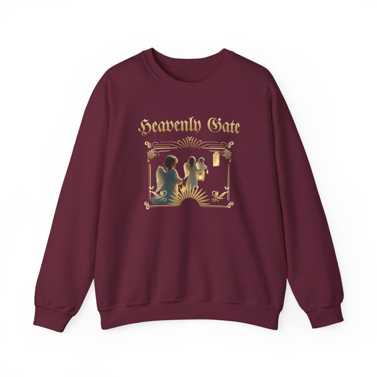 Heavenly gate Unisex Heavy Blend™ Crewneck Sweatshirt - Image 5