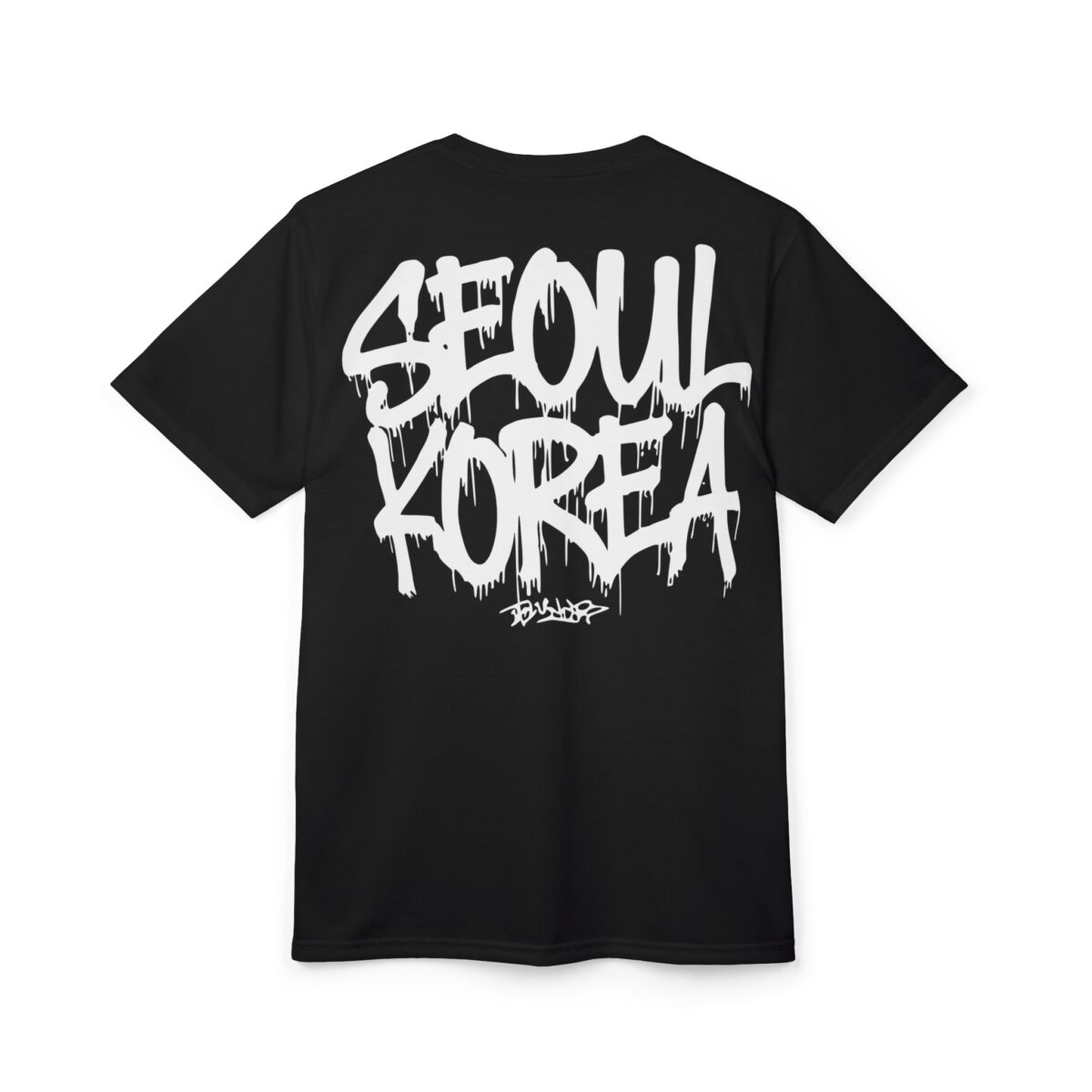 Seoul Korea Unisex Cut & Sew Tee (AOP) - Image 4