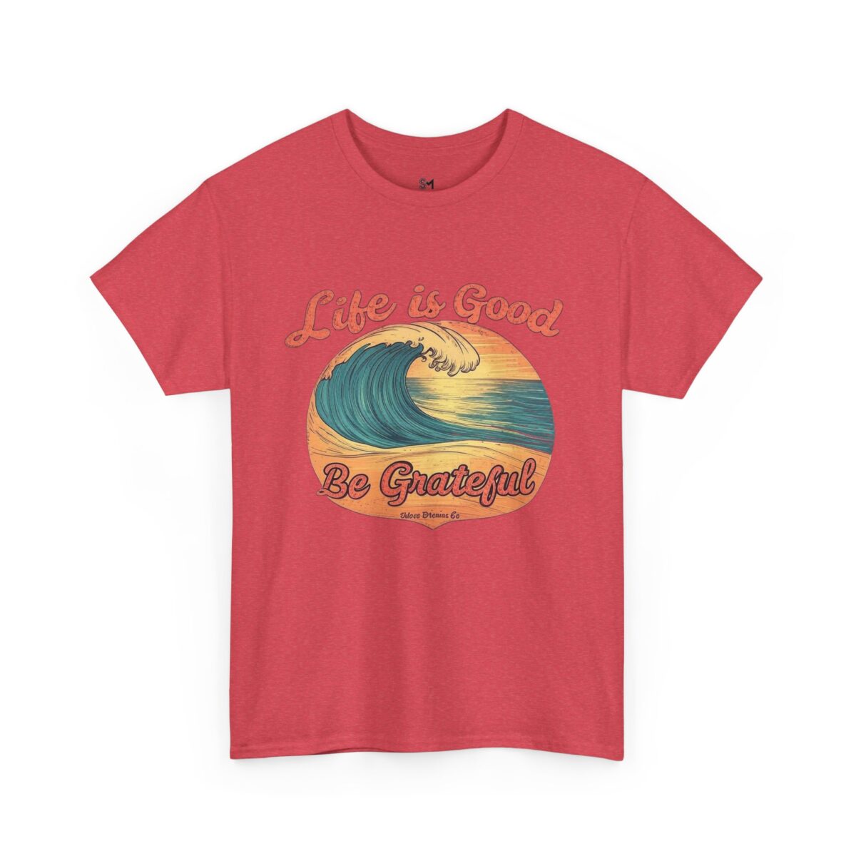 Life is good Unisex Heavy Cotton Tee - Image 43
