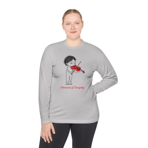 Melodies of peace Unisex Lightweight Long Sleeve Tee - Image 8