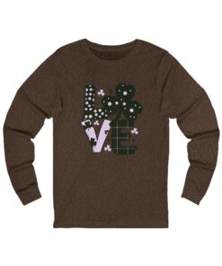 LOVE Unisex Jersey Long Sleeve Tee
