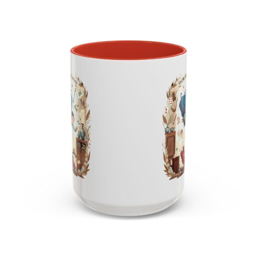 Falling into fantasy Accent Coffee Mug (11, 15oz) - Image 29