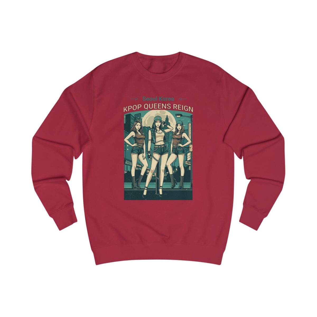 KPOP Queens Reign Unisex Sweatshirt - Image 7