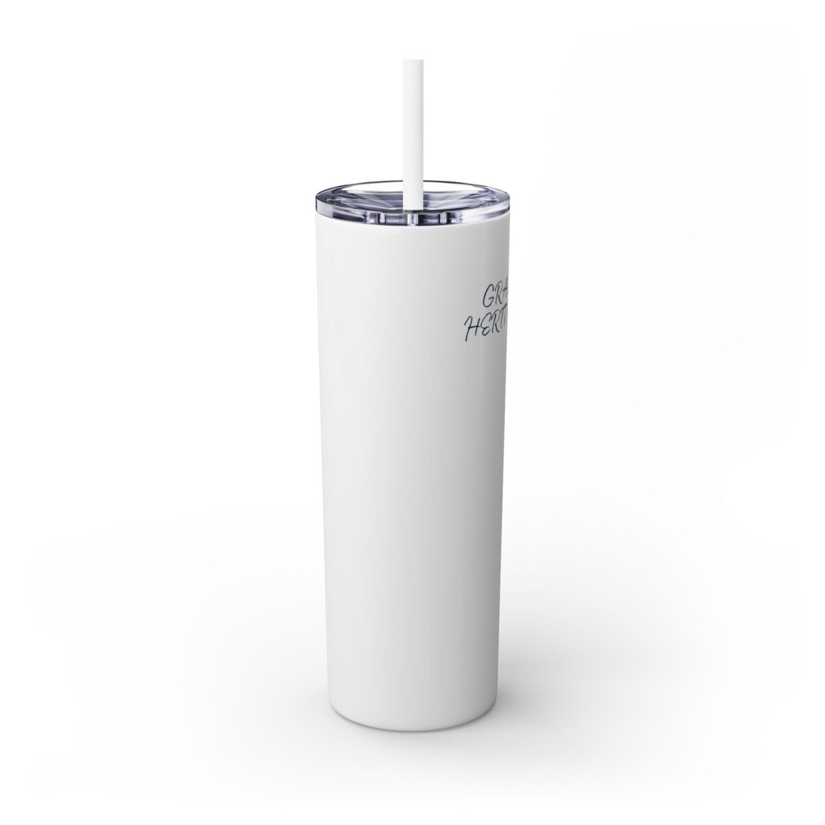 GRACE HERITAGE Skinny Tumbler with Straw, 20oz - Image 3