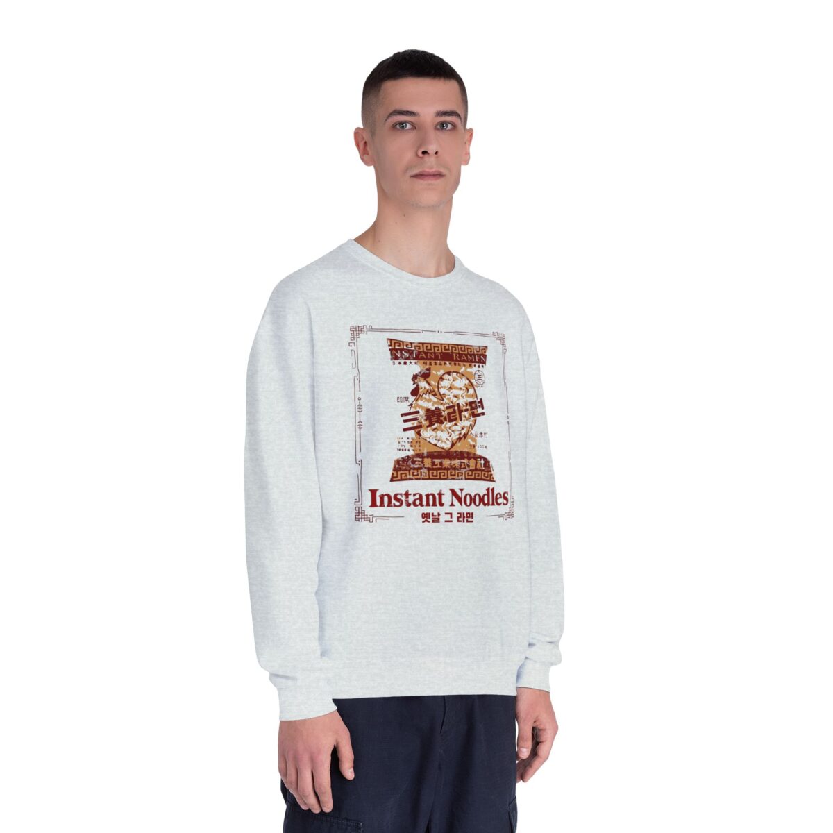 Korean first instant noodle Unisex NuBlend® Crewneck Sweatshirt - Image 11