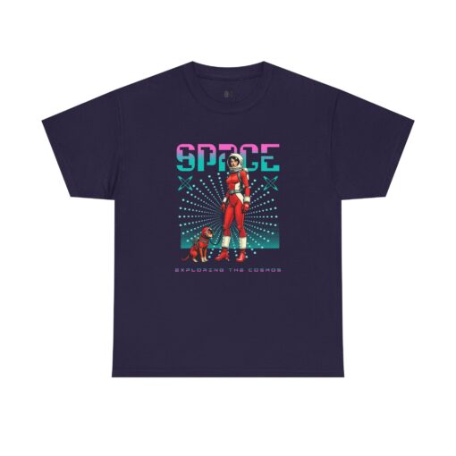 Space Unisex Heavy Cotton Tee - Image 17