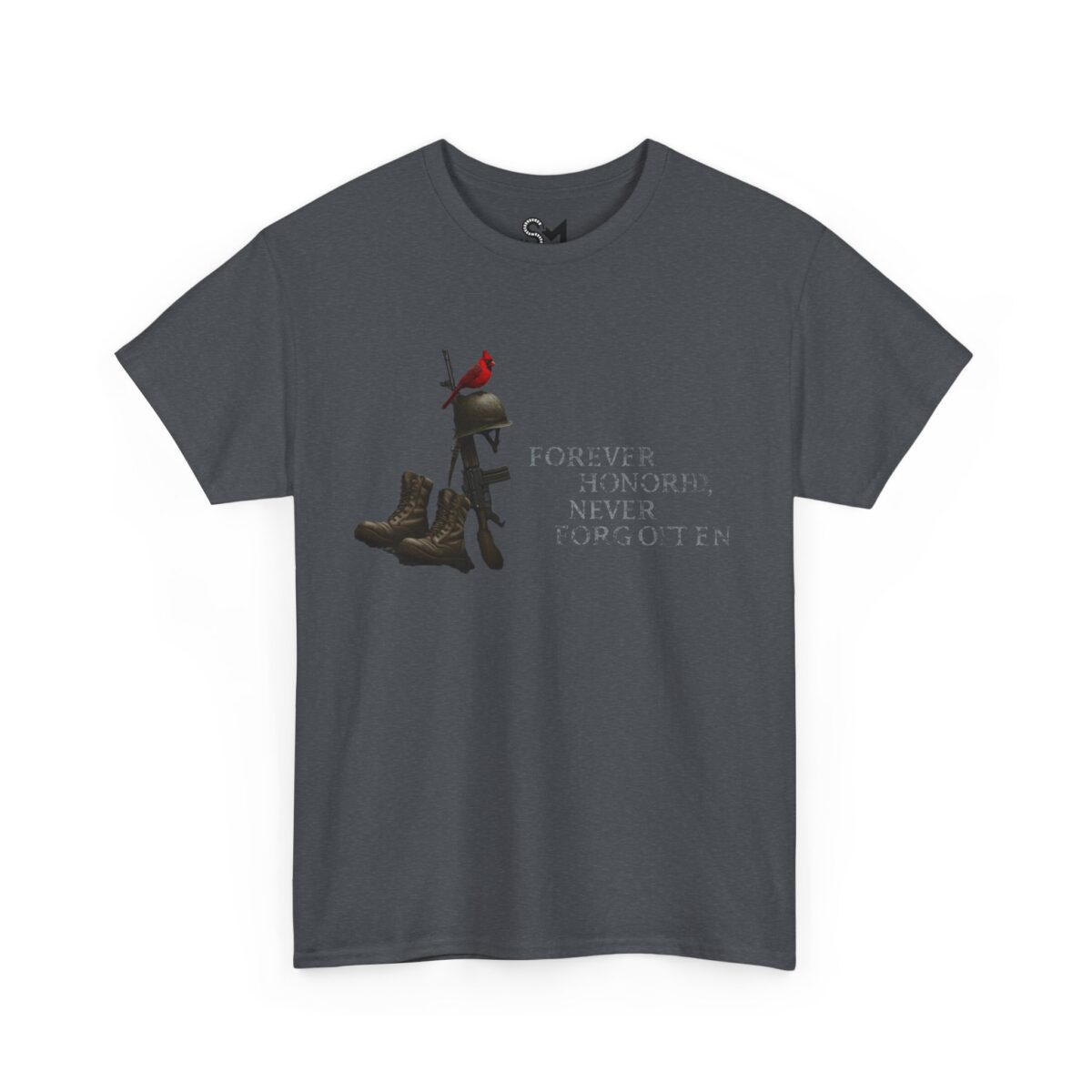 Forever honored, never forgotten Unisex Heavy Cotton Tee - Image 19