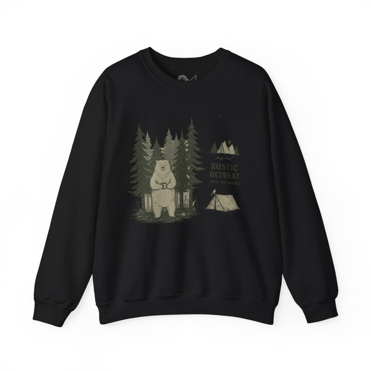 Rustic retreat Unisex Heavy Blend™ Crewneck Sweatshirt - Image 9