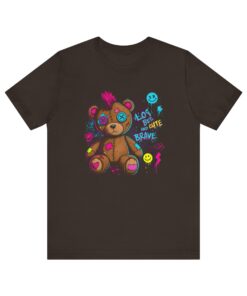 Lost but cute and brave Unisex Jersey Short Sleeve Tee
